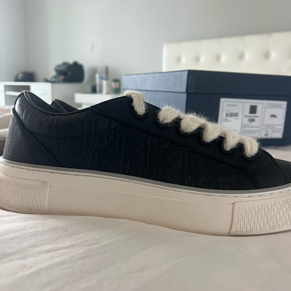 Dior Black and Cream Casual Sneakers - Picture 7 of 7